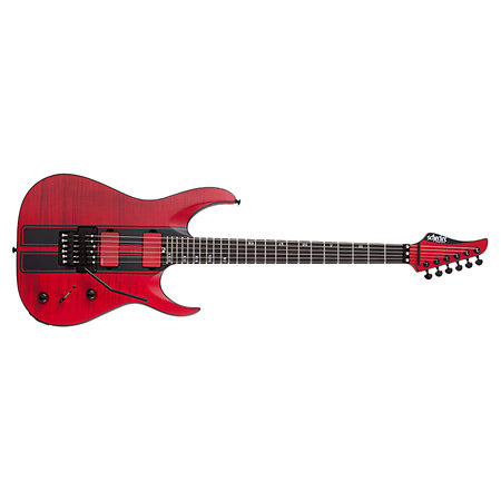 Banshee GT Floyd Rose - Trans Red Schecter