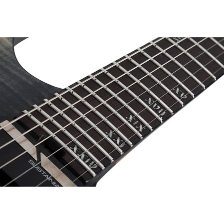 Banshee Mach 6 Floyd Rose, micro Sustainiac - Fallout Burst Schecter