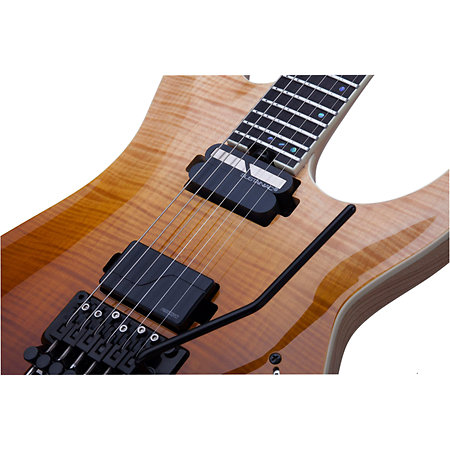 C-1 Floyd Rose SLS Elite, micro Sustainiac - Antique Fade Burst Schecter