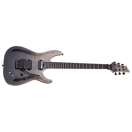 C-1 Floyd Rose SLS Elite, micro Sustainiac - Black Fade Burst Schecter