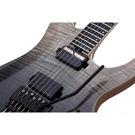 C-1 Floyd Rose SLS Elite, micro Sustainiac - Black Fade Burst Schecter