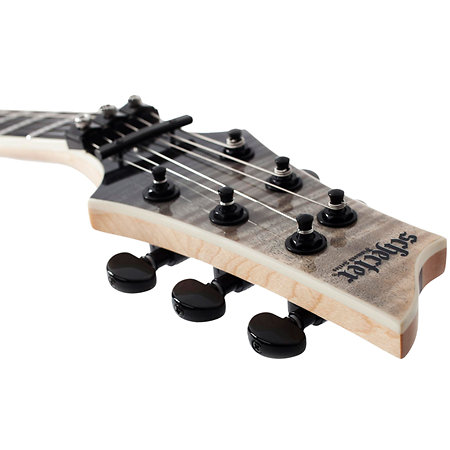 C-1 Floyd Rose SLS Elite, micro Sustainiac - Black Fade Burst Schecter