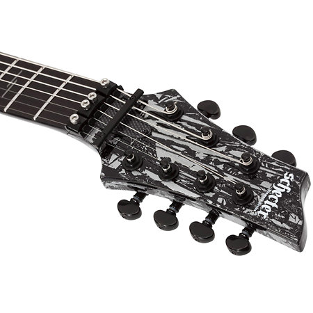 Schecter C-1 Silver Mountain Floyd Rose, micro Sustainiac - Silver Mountain