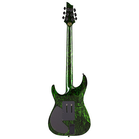 C-1 Silver Mountain Floyd Rose, micro Sustainiac - Toxic Venom Schecter