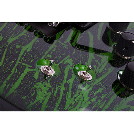 C-1 Silver Mountain Floyd Rose, micro Sustainiac - Toxic Venom Schecter