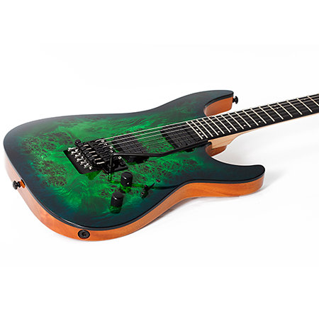 C-6 Pro Floyd - Aqua Burst Schecter