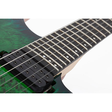 C-6 Pro Floyd - Aqua Burst Schecter