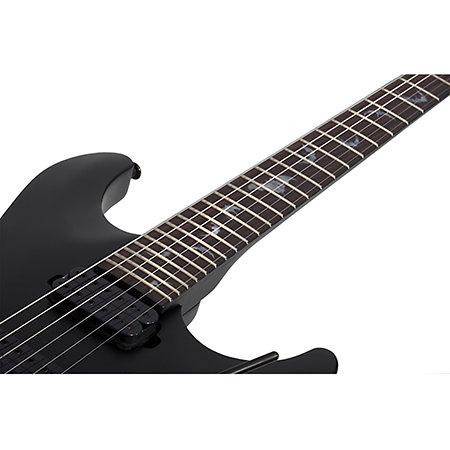 Damien 6 Floyd Rose - Satin Black Schecter