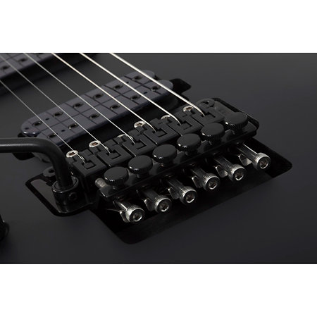 Damien 6 Floyd Rose - Satin Black gaucher Schecter