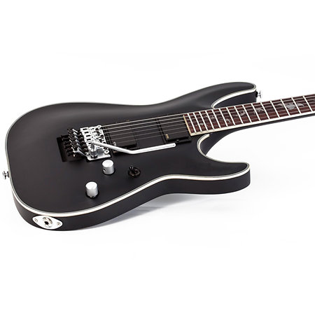 Damien Platinum, Floyd - Satin Black Schecter