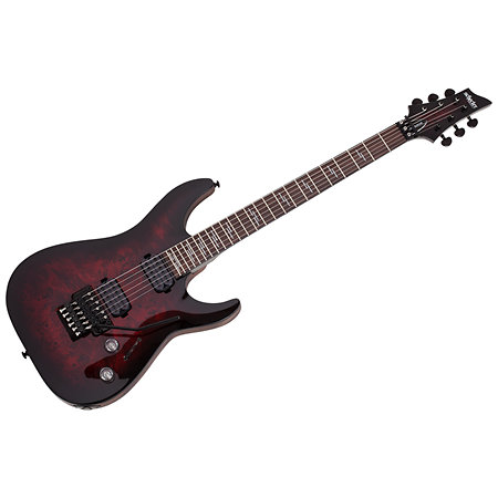 Schecter Omen Elite 6 Floyd Rose - Black Cherry Burst