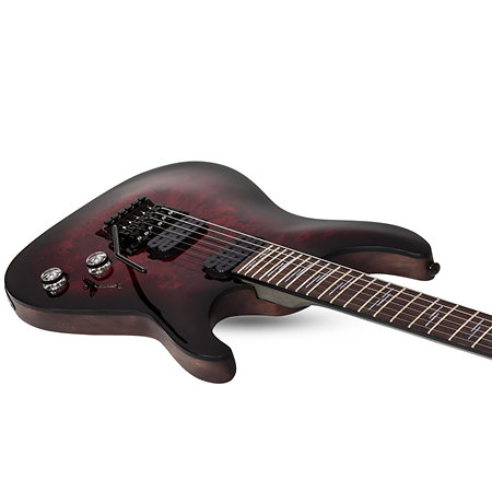 Omen Elite 6 Floyd Rose - Black Cherry Burst Schecter