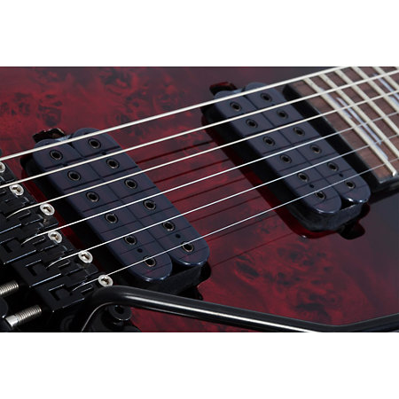 Omen Elite 6 Floyd Rose - Black Cherry Burst Schecter