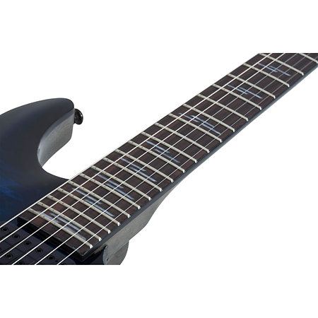 Schecter Omen Elite 6 Floyd Rose - See Thru Blue Burst