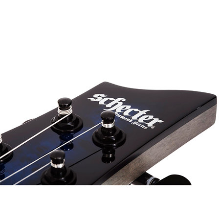 Omen Elite 6 Floyd Rose - See Thru Blue Burst Schecter