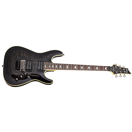 Schecter Omen Extreme-6 Floyd - See Through Black