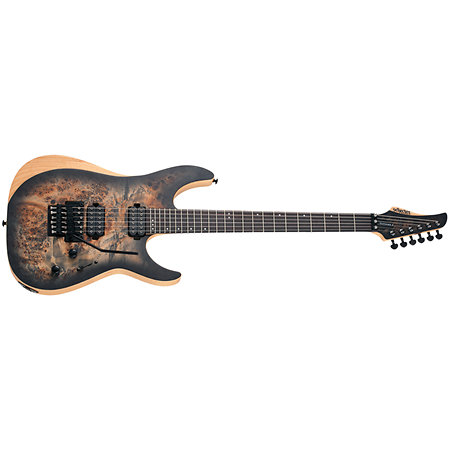 Reaper 6 Floyd Rose - Charcoal Burst Schecter