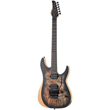 Reaper 6 Floyd Rose - Charcoal Burst Schecter