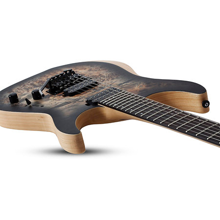 Reaper 6 Floyd Rose - Charcoal Burst Schecter