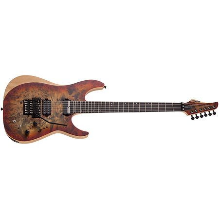 Reaper 6 Floyd Rose, micro Sustainiac - Inferno Schecter