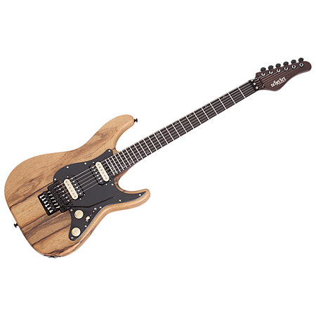 Schecter Sun Valley SS Exotic - Black Limba