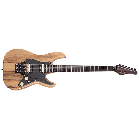 Schecter Sun Valley SS Exotic - Black Limba