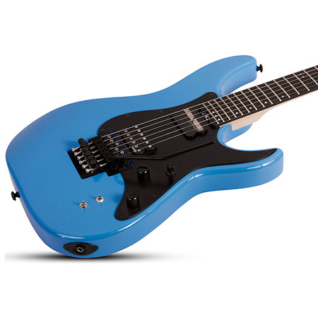 Sun Valley SS Floyd Rose, micro Sustainiac - Riviera Blue Schecter