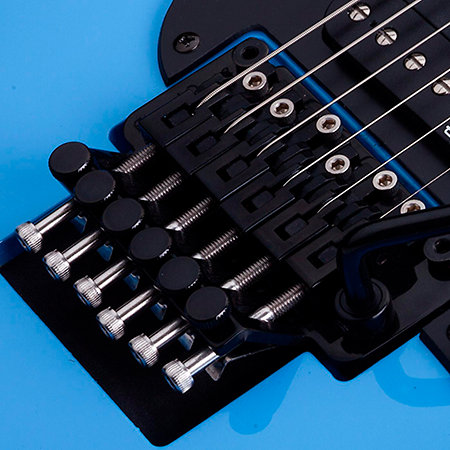 Sun Valley SS Floyd Rose, micro Sustainiac - Riviera Blue Schecter