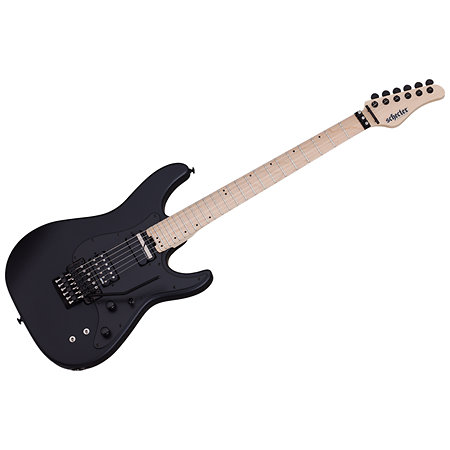 Sun Valley SS Floyd Rose, micro Sustainiac - Satin Black Schecter