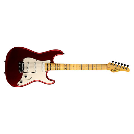 Schecter Traditional USA Production Series - Candy Red - Maple