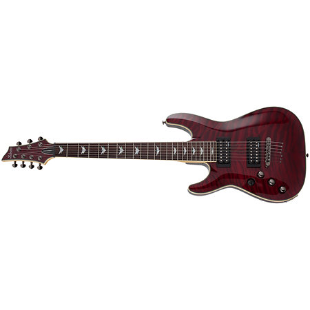 Schecter Omen Extreme-7, gaucher - Black Cherry