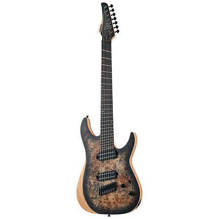 Reaper 7 multi scale - Charcoal Burst Schecter