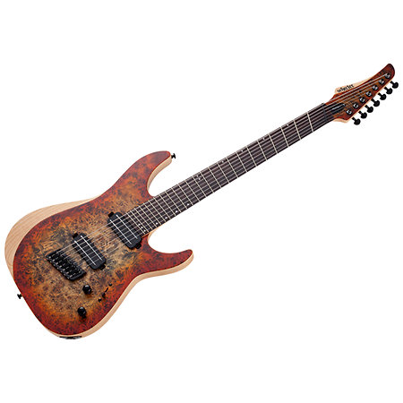 Schecter Reaper 7 multi scale - Inferno