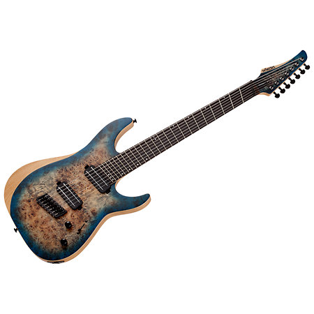 Schecter Reaper 7 multi scale - Sky Burst