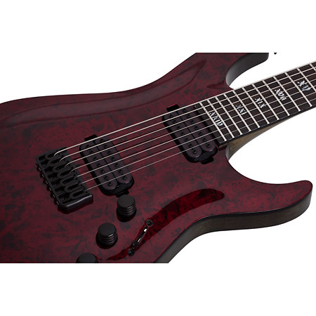 Apocalypse C-7 chevalet fixe - Red Reign Schecter