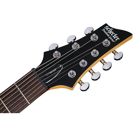 C-7 Deluxe, gaucher - Satin Black Schecter