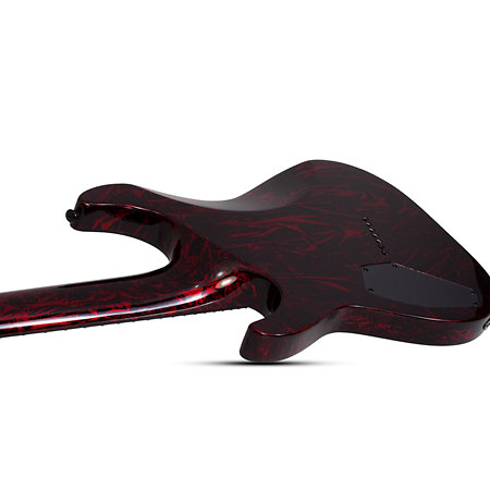 Schecter C-7 Multi-Scale Silver Mountain - Blood Moon