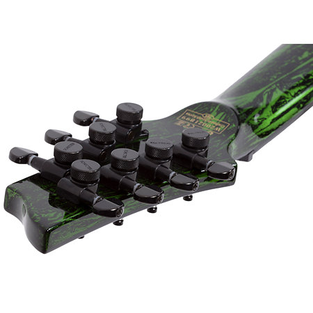 Schecter C-7 Multi-Scale Silver Mountain - Toxic Venom