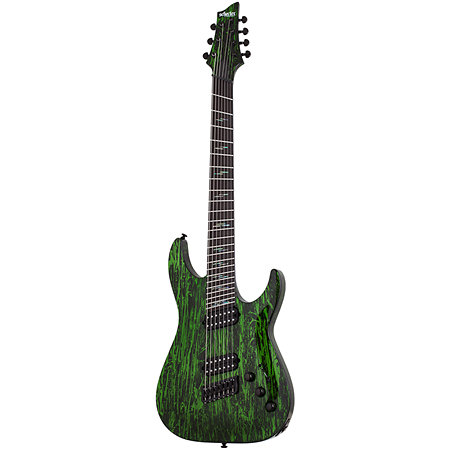 C-7 Multi-Scale Silver Mountain - Toxic Venom Schecter