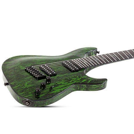 C-7 Multi-Scale Silver Mountain - Toxic Venom Schecter