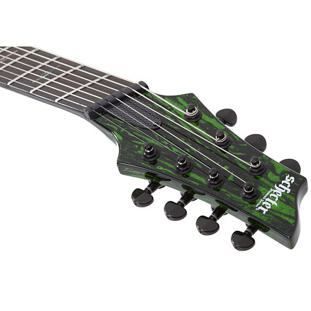 C-7 Multi-Scale Silver Mountain - Toxic Venom Schecter