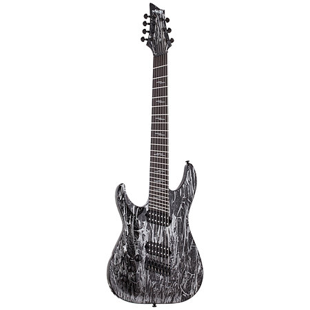 C-7 Multi-Scale Silver Mountain, gaucher - Silver Mountain Schecter