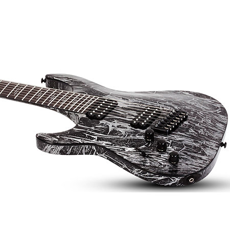 C-7 Multi-Scale Silver Mountain, gaucher - Silver Mountain Schecter