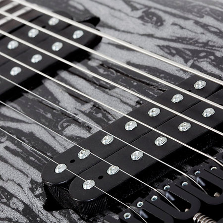 C-7 Multi-Scale Silver Mountain, gaucher - Silver Mountain Schecter