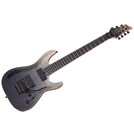 Schecter C-7 Floyd Rose SLS Elite - Black Fade Burst