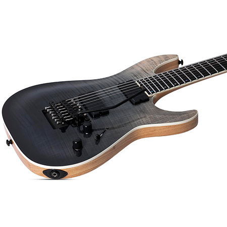 C-7 Floyd Rose SLS Elite - Black Fade Burst Schecter