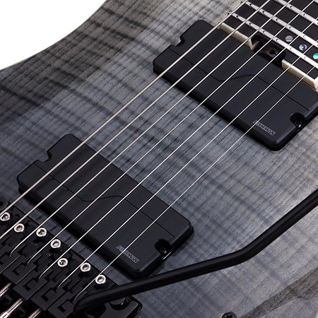 C-7 Floyd Rose SLS Elite - Black Fade Burst Schecter