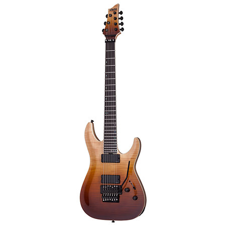 C-7 Floyd Rose SLS Elite - Antique Fade Burst Schecter