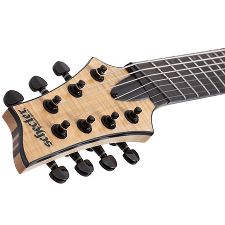 Schecter C-7 SLS Elite multi scale, gaucher - Gloss Natural