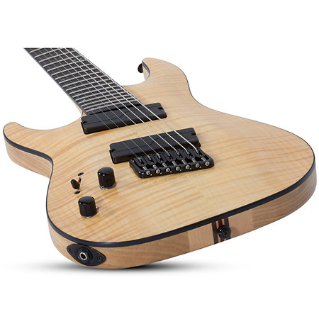 C-7 SLS Elite multi scale, gaucher - Gloss Natural Schecter